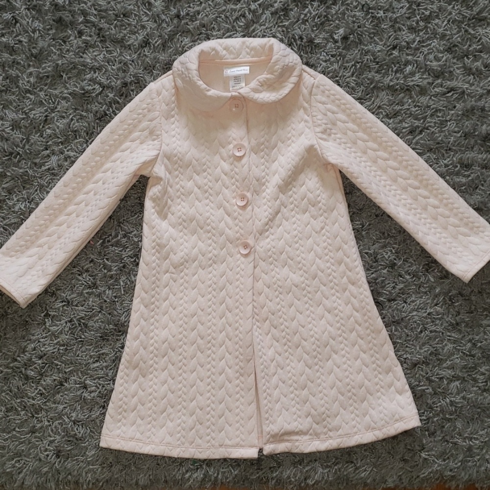 New Pink Sweet Heart Rose Dress jacket